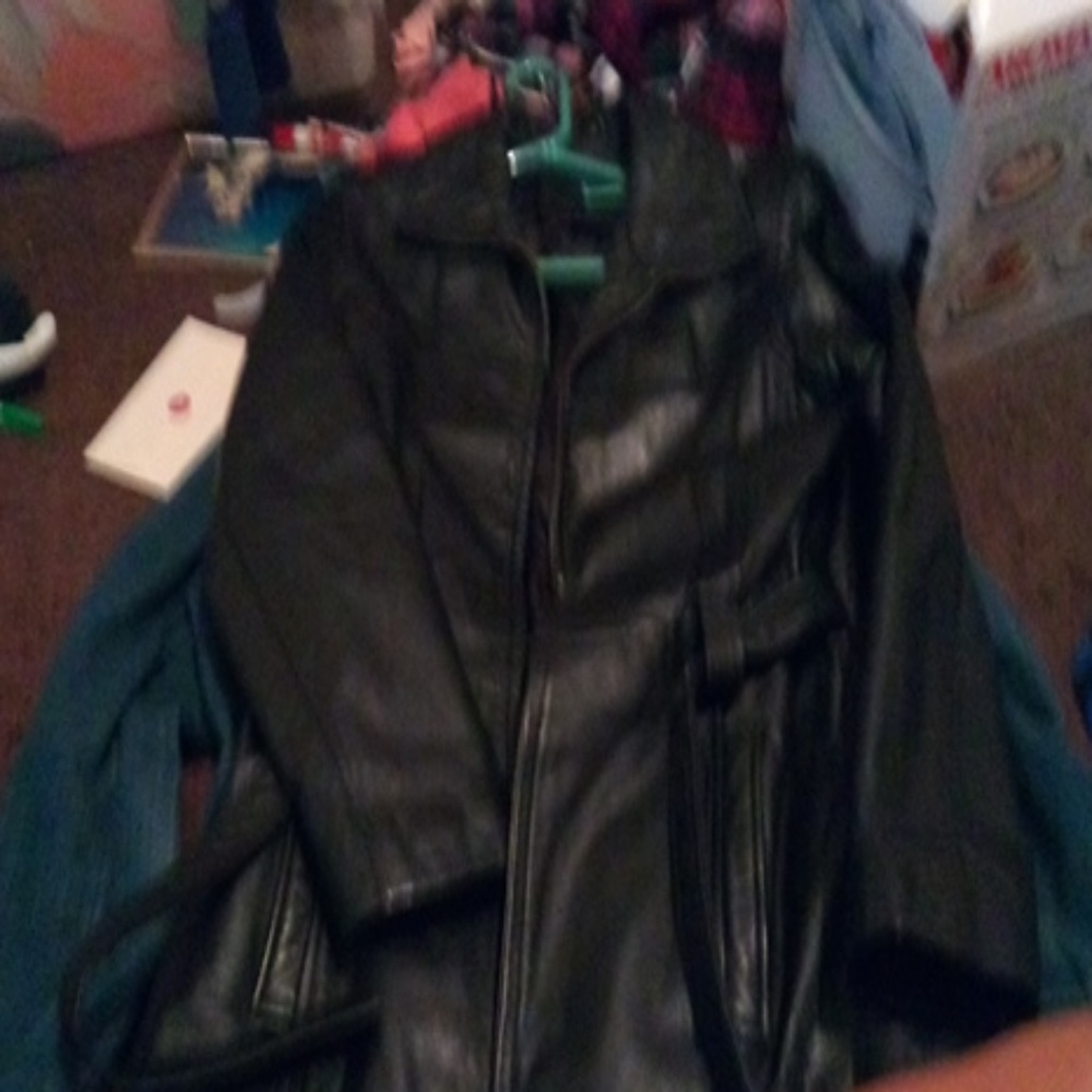 Ladies leather jacket